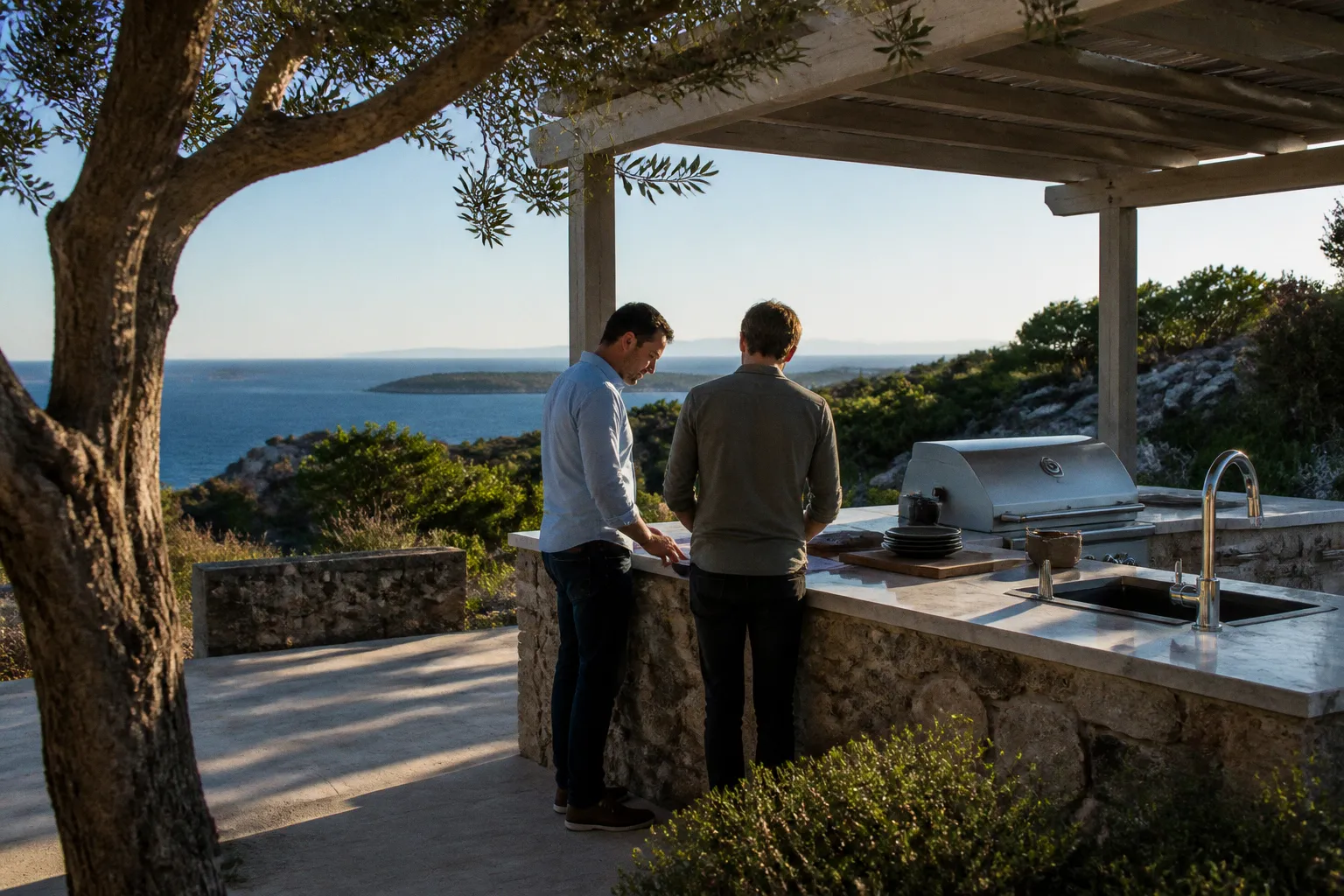 Cuisine d'été en Corse : les étapes d'un projet haut de gamme