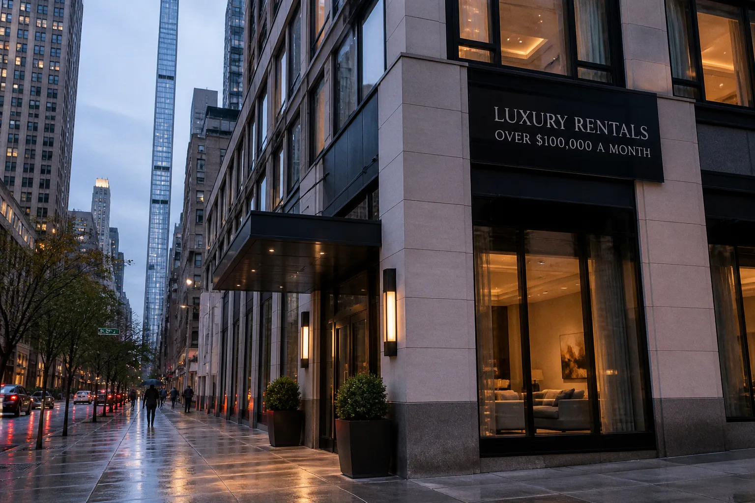 Immobilier de prestige à Manhattan : quand les loyers dépassent les 100 000 dollars